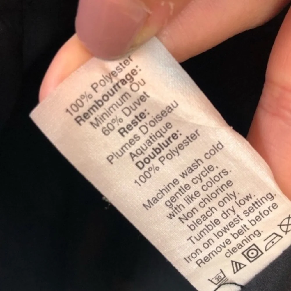J. Crew Quilted Midweight Black Puffer